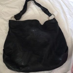 Black Leather Bag